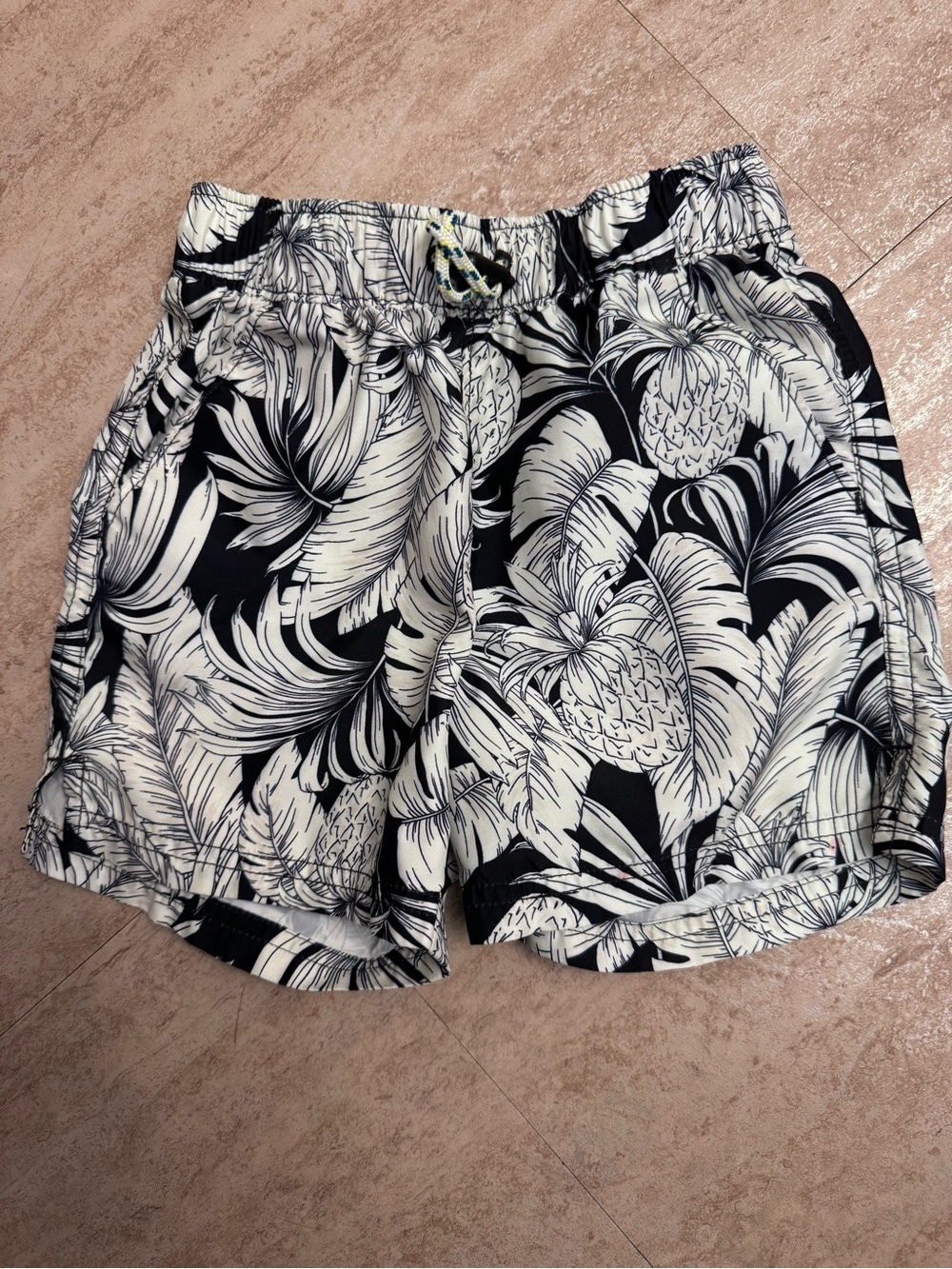 Boys 3T old navy tropical swim trunks